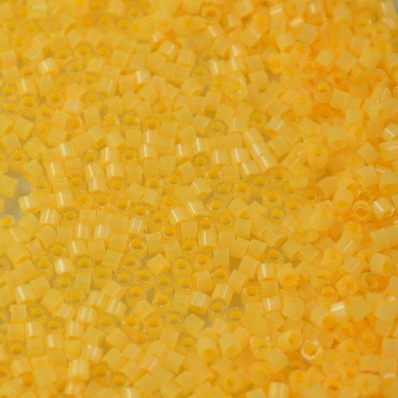 Delica 11/0 Beads - db1855 - Silk Inside Dyed Sun Glow 5.2g