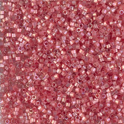 Delica 11/0 Beads - db1865 - Silk Inside Dyed Berry AB 5.2g