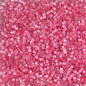 Delica 11/0 Beads - db1867 - Silk Inside Dyed Rose AB 5.2g