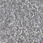 Delica 11/0 Beads - db1871 - Silk Inside Dyed Smoke Gray AB 5.2g
