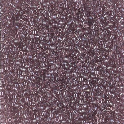 Delica 11/0 Beads - db1893 - Transparent Smoky Amethyst Luster 7.5g