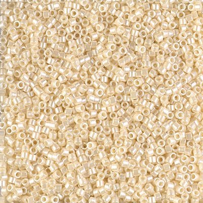 Delica 11/0 Beads - db1900 - Crystal Ivory Celyon 5.2g