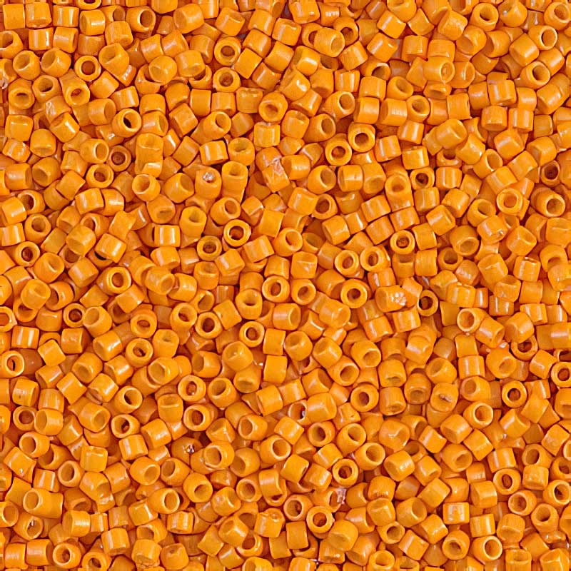Delica 11/0 Beads - db2104 - Opaque Kumquat [Duracoat] 5g