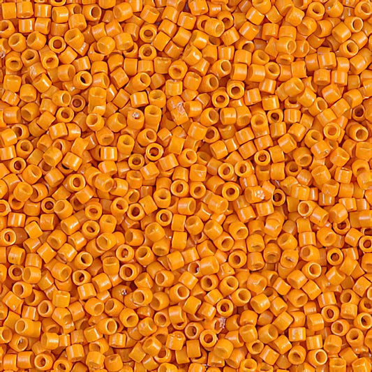 Delica 11/0 Beads - db2104 - Opaque Kumquat [Duracoat] 5g
