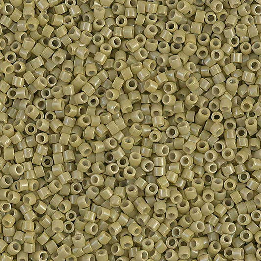 Delica 11/0 Beads - db2124 - Green Cactus [Duracoat] 7.1g