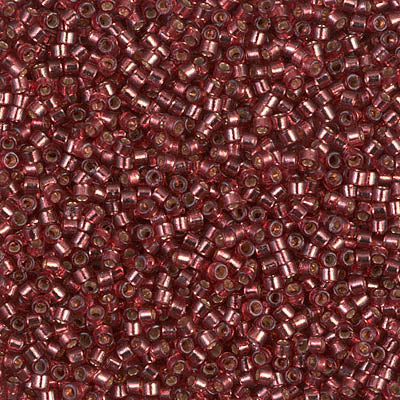 Delica 11/0 Beads - db2160 - Duracoat Silver Lined Magenta 7.1g
