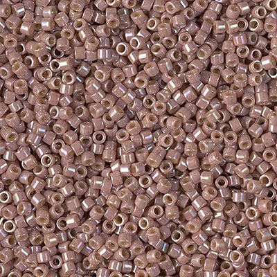 Delica 11/0 Beads - db2271 - Opaque Glazed Dark Rose AB 7.5g