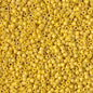 Delica 11/0 Beads - db2284 - Frosted Glazed Yellow Canary Matte 5.2g