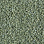 Delica 11/0 Beads - db2310 - Frosted Glazed Rainbow Green Shamrock Matte AB 5.2g