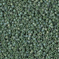 Delica 11/0 Beads - db2312 - Frosted Glazed Rainbow Green Emerald Matte AB 5.2g