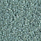 Delica 11/0 Beads - db2313 - Frosted Glazed Rainbow Green Mint Matte AB 5.2g