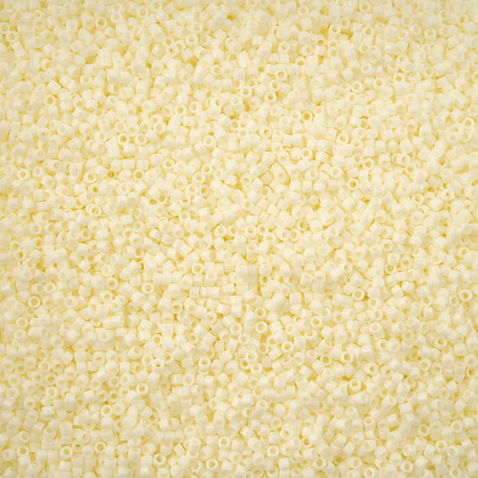 Delica 11/0 Beads - db2401 - Opaque Light Cream Luster 5.2g