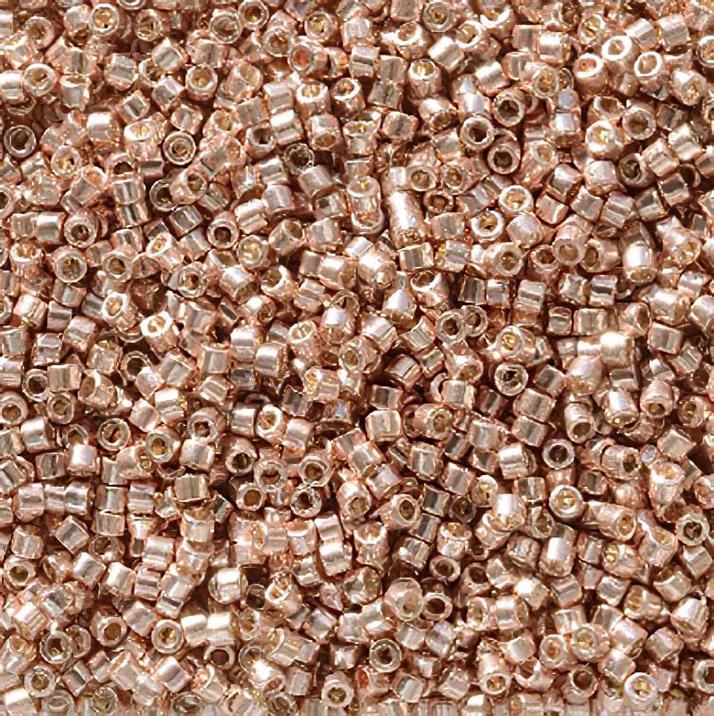 Delica 11/0 Beads - db2503 - Galvanized Bright Copper [Duracoat] 5.2g