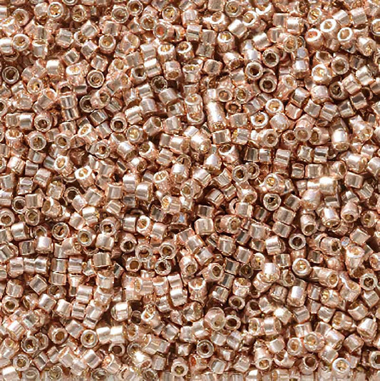 Delica 11/0 Beads - db2503 - Galvanized Bright Copper [Duracoat] 5.2g