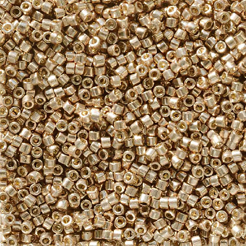 Delica 11/0 Beads - db2504 - Galvanized Light Champagne [Duracoat] 5g