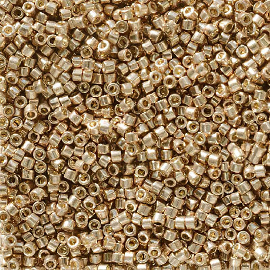 Delica 11/0 Beads - db2504 - Galvanized Light Champagne [Duracoat] 5g