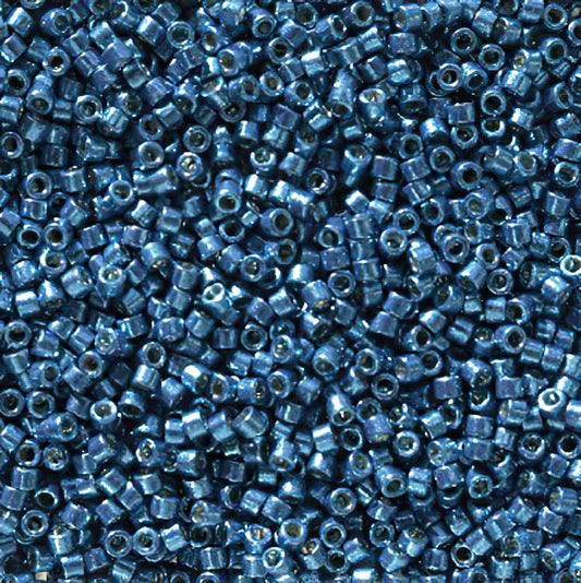 Delica 11/0 Beads - db2516 - Galvanized Deep Aqua [Duracoat] 5.2g