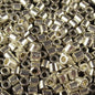 Delica 8/0 Beads - dbl0035 - Galvanized Silver 5.2g