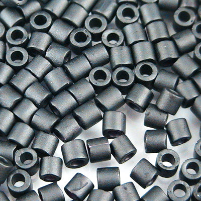 Delica 8/0 Beads - dbl0310 - Black Matte 5.2g