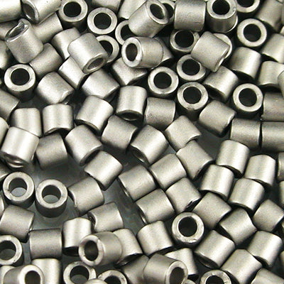 Delica 8/0 Beads - dbl0321 - Metallic Silver Matte 5.2g