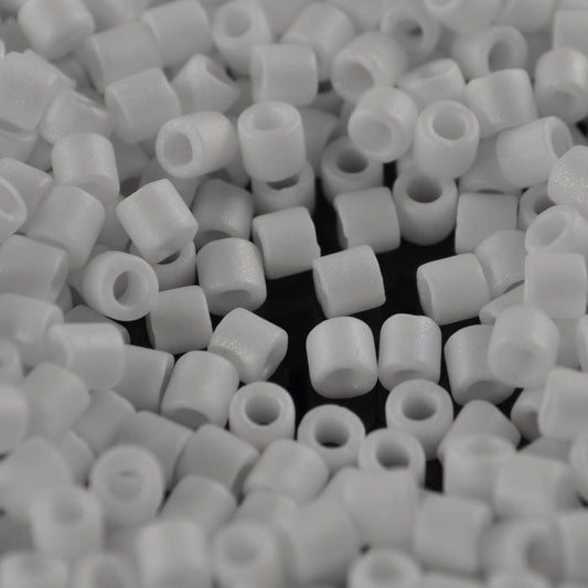 Delica 8/0 Beads - dbl0351 - Matte White 10g