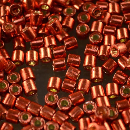 Delica 8/0 Beads - dbl1838 - Duracoat Galvanized Carrot 5g
