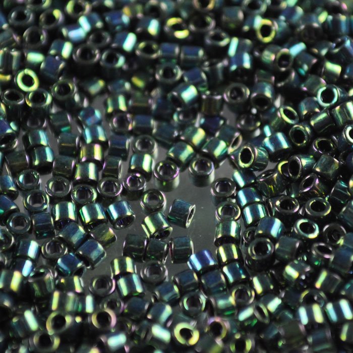 Delica 10/0 Beads - dbm0027 - Teal Metallic Luster 7.5g