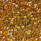 Delica 10/0 Beads - dbm0065 - Lined Topaz AB Dyed 7.2g