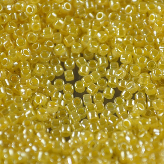 Delica 10/0 Beads - dbm0233 - Light Daffodil Ceylon Dyed 7.5g