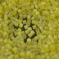 Delica 10/0 Beads - dbm0854 - Matte Transparent Pale Yellow AB 5.2g