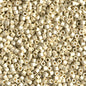 Delica 10/0 Beads - dbm1831F - Duracoat Matte Galvanized Silver 7.5g