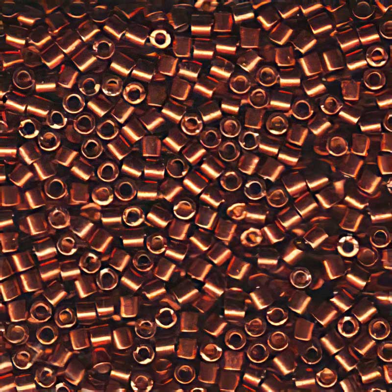 Delica 10/0 Beads - dbm1842 - Galvanized Dark Berry [Duracoat] 7.2g