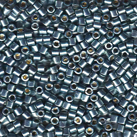 Delica 10/0 Beads - dbm1846 - Galvanized Dark Seafoam [Duracoat] 7.2g