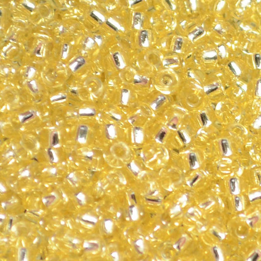 Miyuki Seed Beads 11/0 - mb11-0002 - Silver Lined Light Gold 10g