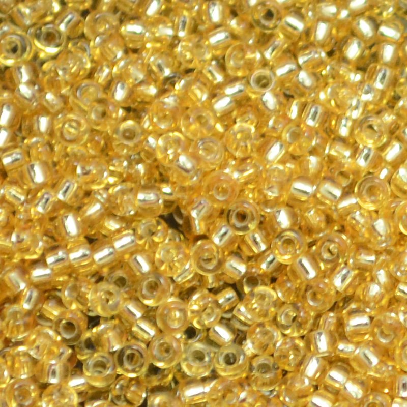 Miyuki Seed Beads 11/0 - mb11-0003 - Silver Lined Gold 10g