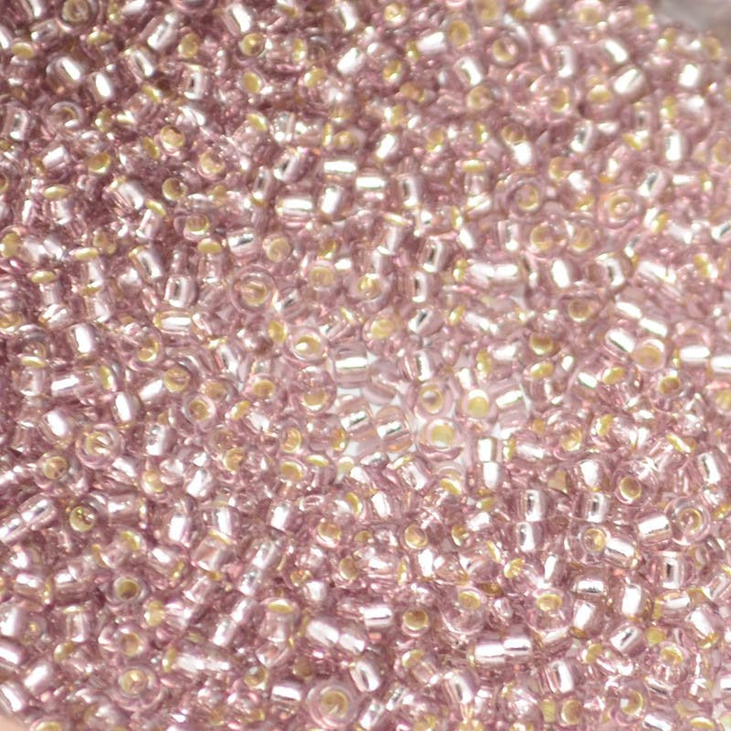 Miyuki Seed Beads 11/0 - mb11-0012 - Silver lined Smoky Amethyst 10g