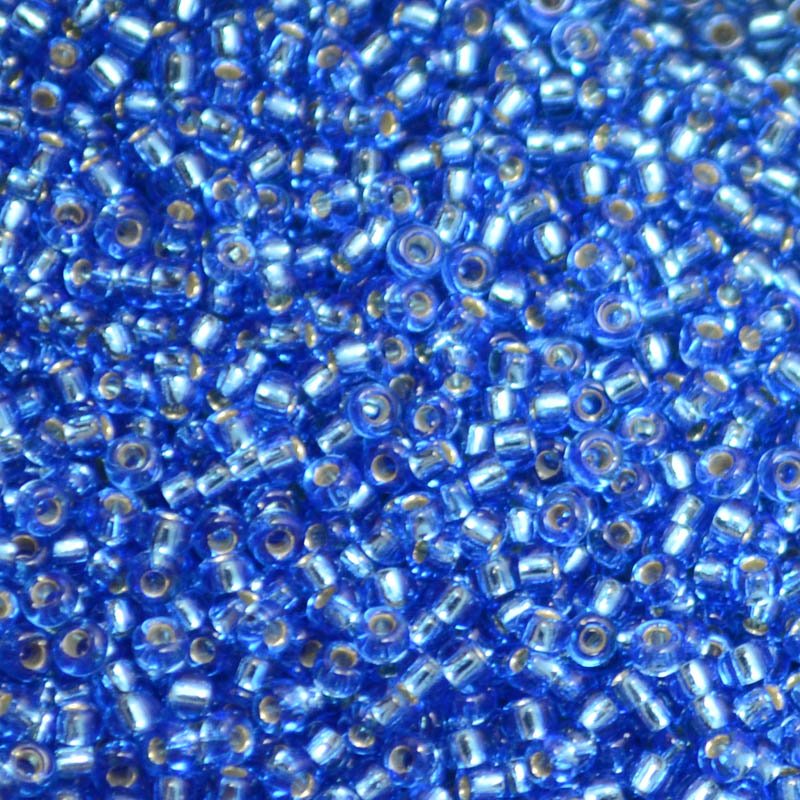 Miyuki Seed Beads 11/0 - mb11-0019 - Silver Lined Sapphire 10g