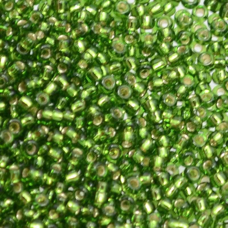 Miyuki Seed Beads 11/0 - mb11-0026 - Silver Lined Olive 10g