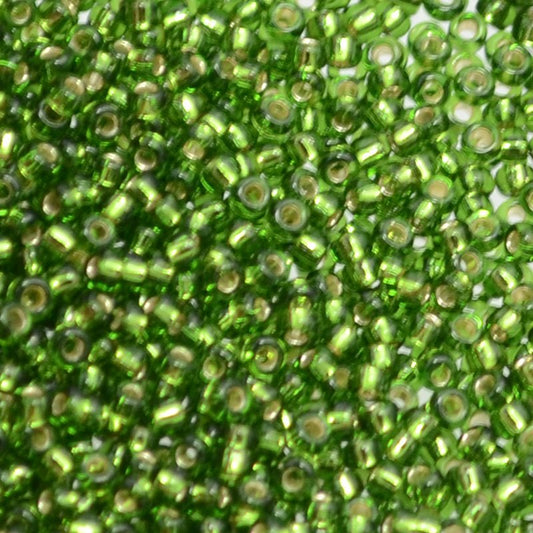 Miyuki Seed Beads 11/0 - mb11-0026 - Silver Lined Olive 10g