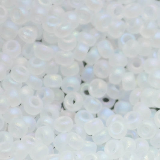 Miyuki Seed Beads 11/0 - mb11-0131FR - Matte Crystal AB 10g