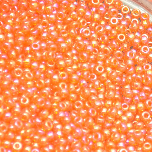 Miyuki Seed Beads 11/0 - mb11-0253 - Transparent Light Orange AB 10g