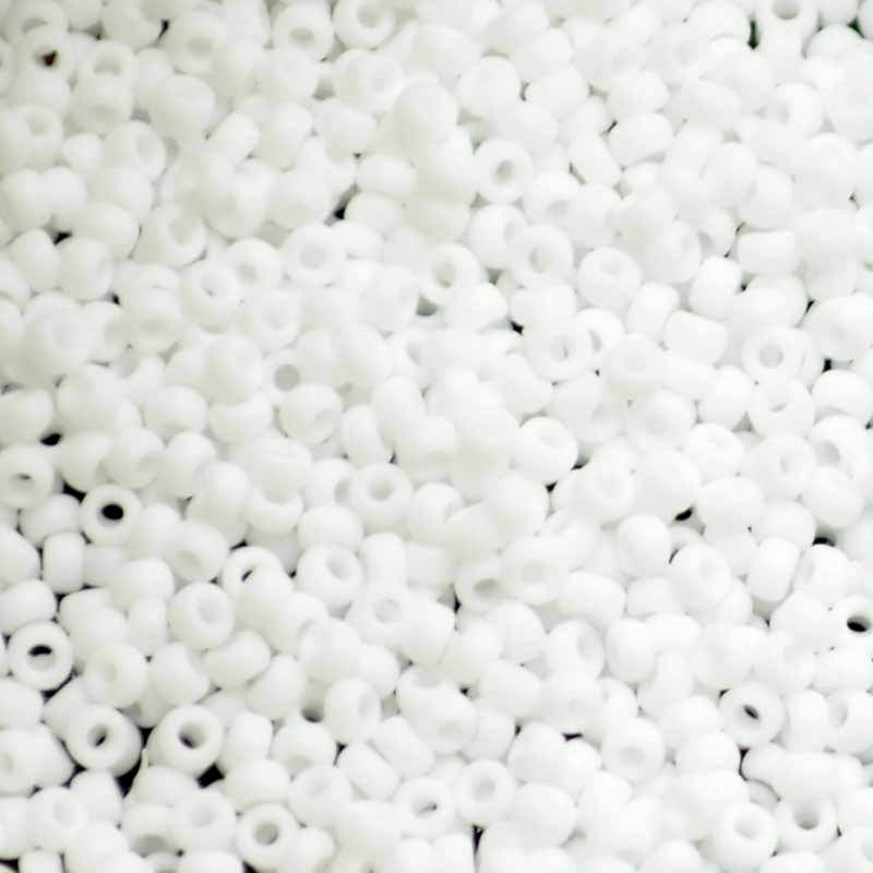 Miyuki Seed Beads 11/0 - mb11-0402F - Matte Chalk White 10g