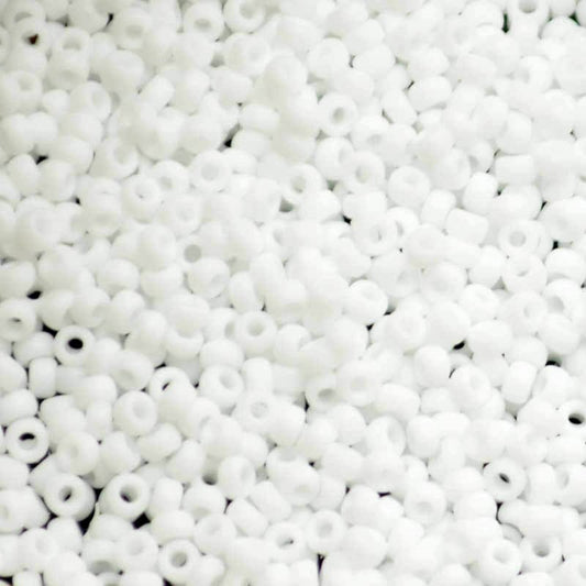 Miyuki Seed Beads 11/0 - mb11-0402F - Matte Chalk White 10g
