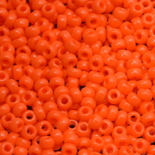 Miyuki Seed Beads 11/0 - mb11-0406 - Opaque Orange 10g