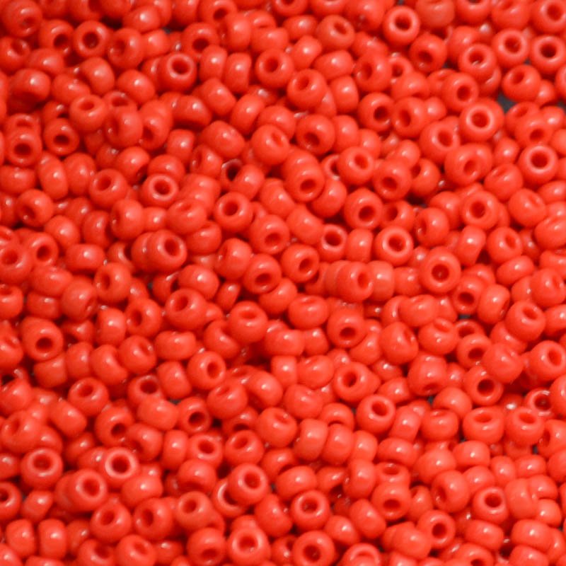 Miyuki Seed Beads 11/0 - mb11-0408 - Opaque Red 22g