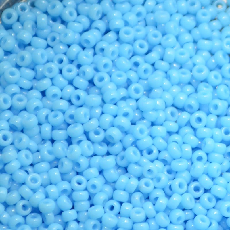 Miyuki Seed Beads 11/0 - mb11-0413 - Opaque Turquoise Blue 22g