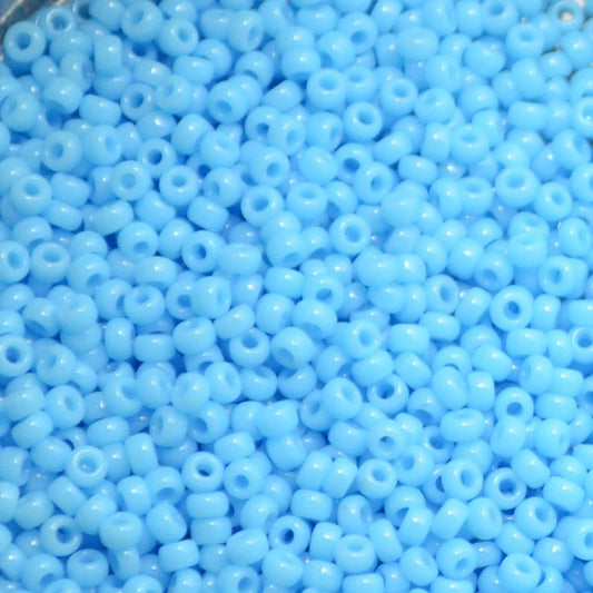 Miyuki Seed Beads 11/0 - mb11-0413 - Opaque Turquoise Blue 22g