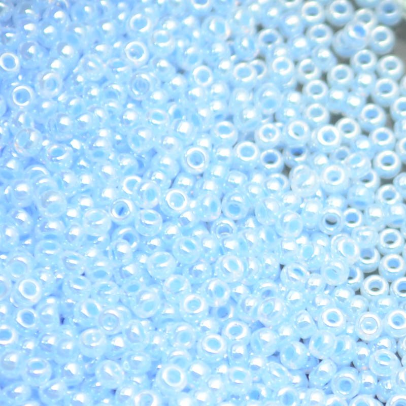 Miyuki Seed Beads 11/0 - mb11-0524 - Sky Blue Ceylon 10g