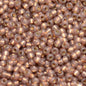 Miyuki Seed Beads 11/0 - mb11-0641 - Dyed Rose Bronze Silver Lined Alabaster 10g