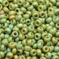 Miyuki Seed Beads 11/0 - mb11-2033 - Matte Opaque Light Olive Luster 10g